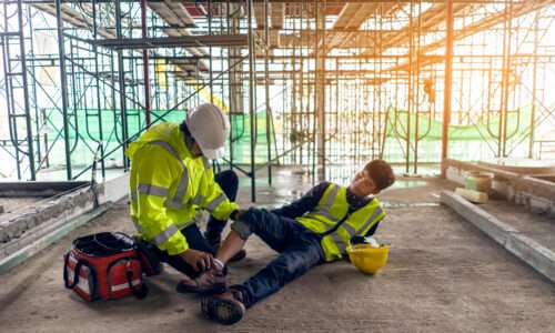 First,Aid,Support,Accident,In,Site,Work,,Builder,Accident,Fall