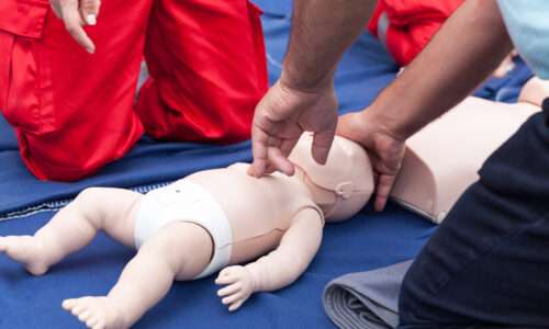 Child,Or,Baby,First,Aid,Training.,Cardiopulmonary,Resuscitation,-,Cpr.